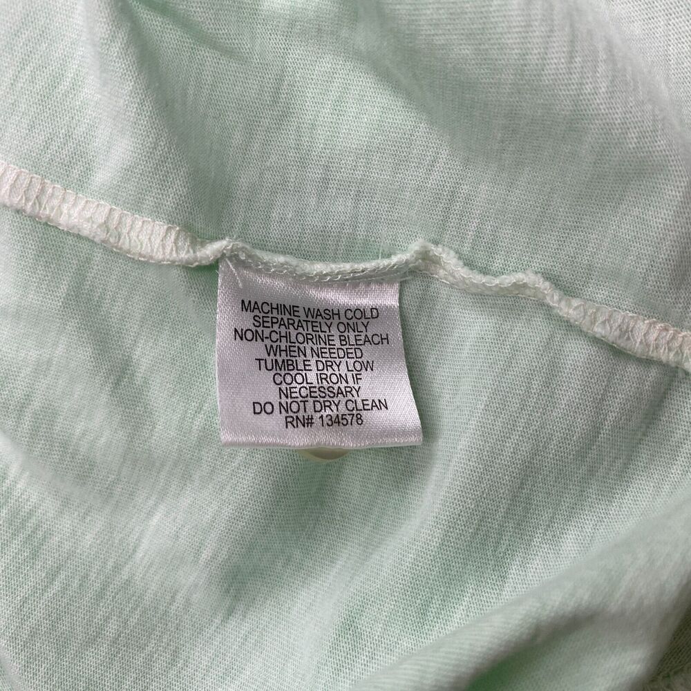 Vineyard Vines Mens Medium Polo Shirt Green Short Sleeve Chest Pocket Whale Logo - Picture 11 of 12